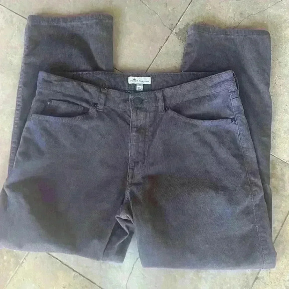 Peter Millar 5 pocket gray corduroy pants.Ladies 32 very good condition boot cut - Picture 2 of 6